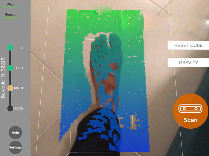 Oolab Structure Foot Scanner