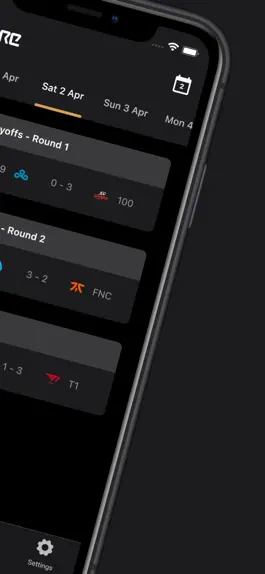 Game screenshot eScore - LoL Esports Scores apk