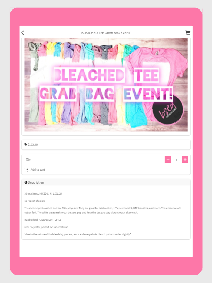 BSCD Sublimation Blanks