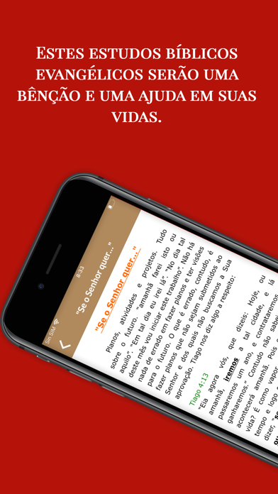 Estudos Bíblicos Evangélicos Screenshot