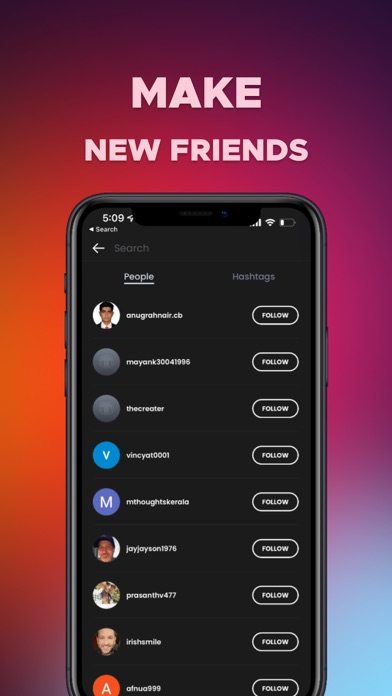 SocialMob - New indie music Screenshot