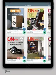 on magazine iPad Captures Décran 2
