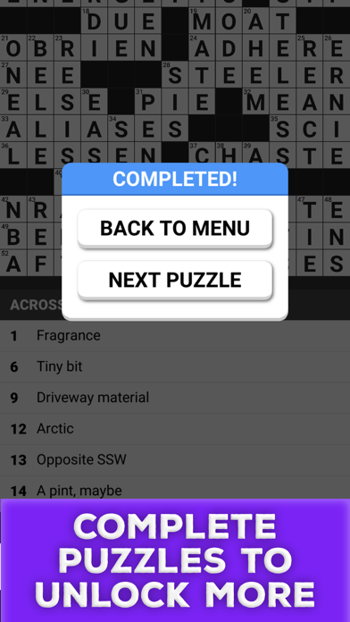 Classic Crossword Games Screenshot