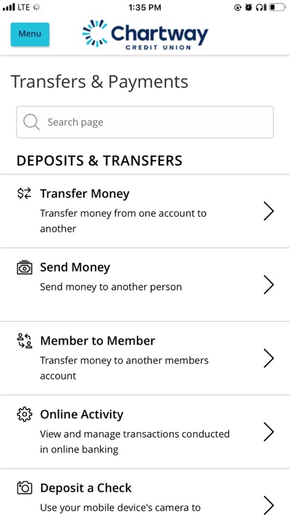 Chartway Mobile Banking screenshot-3