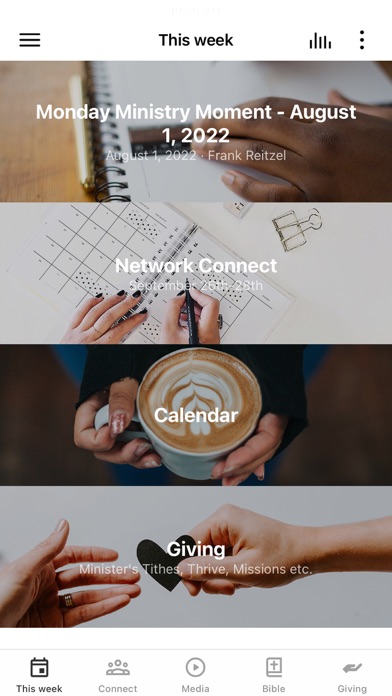 New Jersey Ministry Network Screenshot