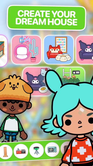 Mods & Furniture Toca World . Screenshot