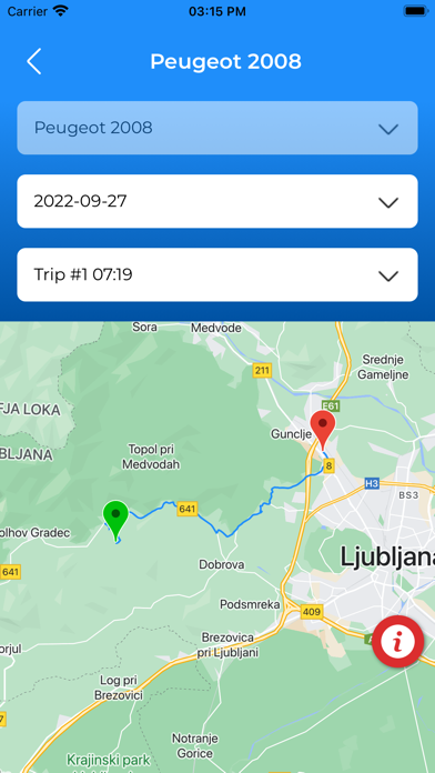 GPSy - advanced tracking Screenshot