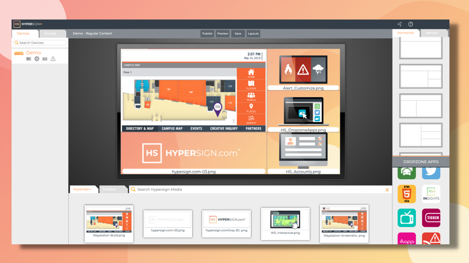 #5. Hypersign+ Digital Signage (iOS) بواسطة: Hypersign, LLC