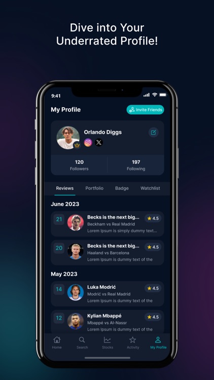 UndaRated: Football Stocks screenshot-5