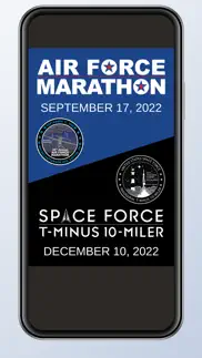 air force marathon events iphone screenshot 1