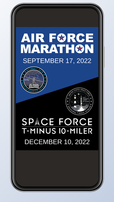 Air Force Marathon Events Screenshot