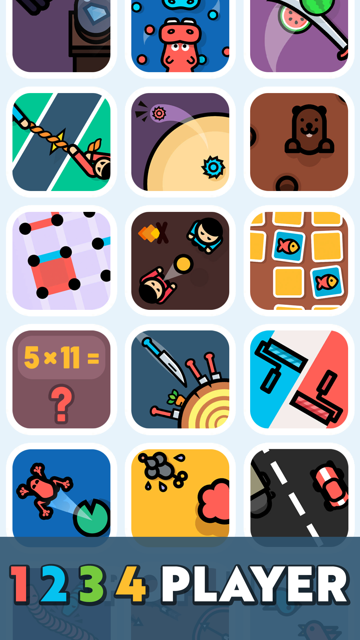 1 2 3 4 Player Games screenshot 1
