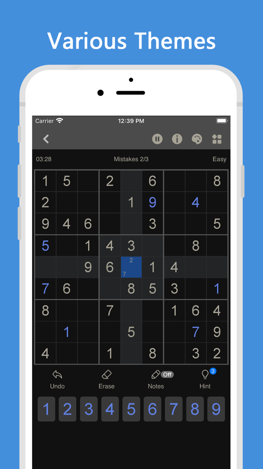 #6. Sudoku - classic sudoku (iOS) 来自: 凤竹 刘