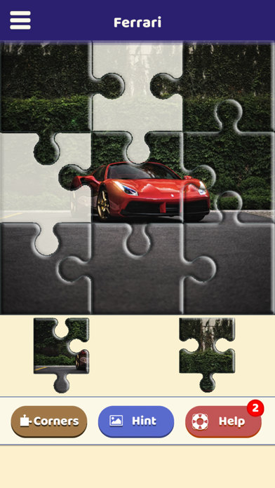 Ferrari Love Puzzle Screenshot