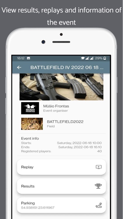 Airsoft Run - Events with GPS