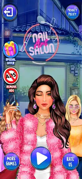 Game screenshot Super Stylist Nail Salon Games apk