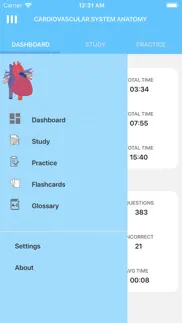 learn cardiovascular system iphone screenshot 2