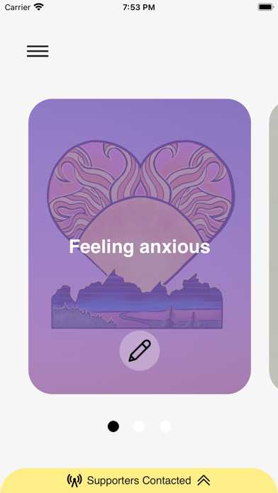 HeartSupport SOS Screenshot