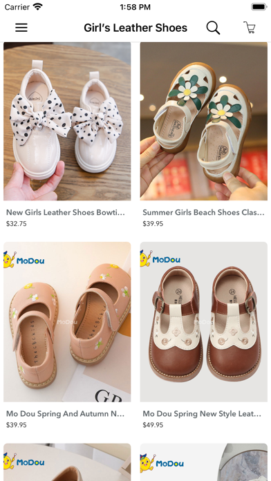Cheap Baby Shoes Shop Online Screenshot