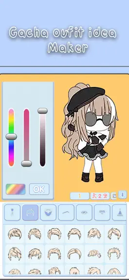 Game screenshot Gacha maker : Outfit Ideas apk