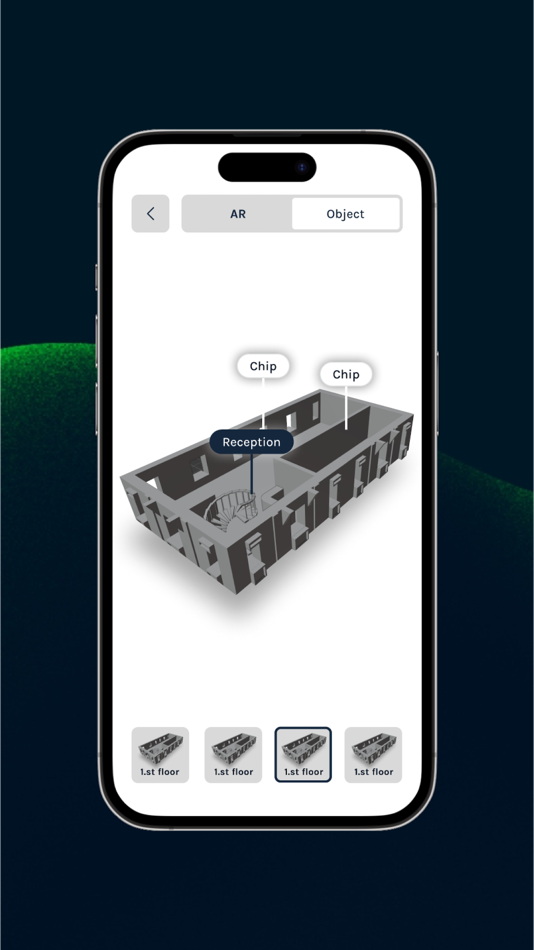 #1. Office AR Demo (iOS) 由: Hiflylabs