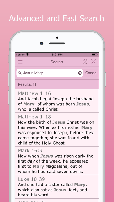 Women's Bible Audio Scripture Screenshot