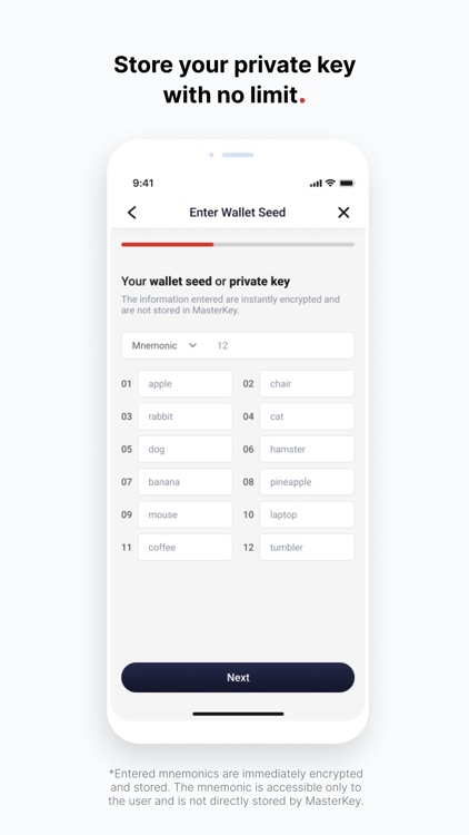 MasterKey: Protect your assets screenshot-3