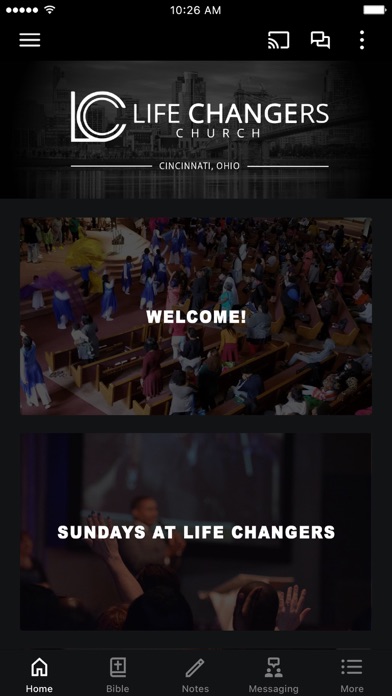 Life Changers Church Ohio Screenshot
