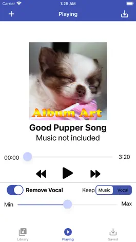 Game screenshot Vocal Remover for Karaoke apk