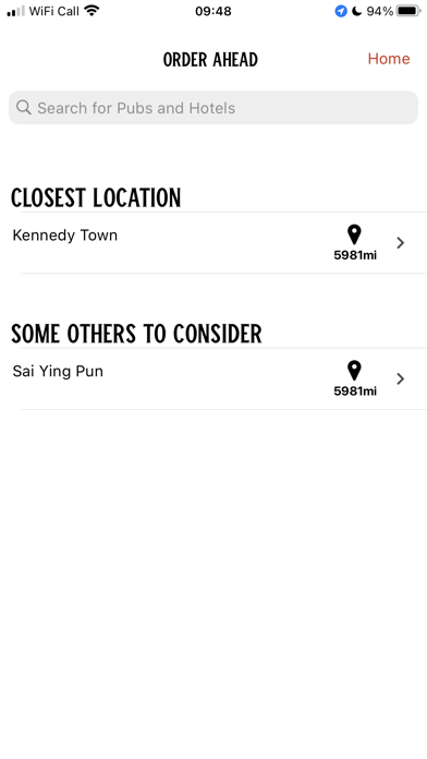 Winstons Coffee Screenshot