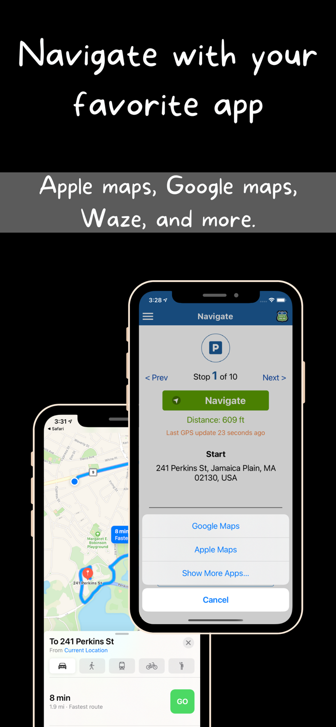 MyRoute Multi-Stop Navigation