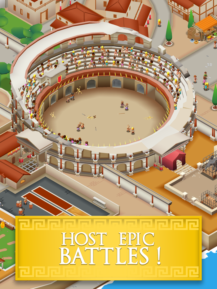 Idle Gladiator Empire Tycoon