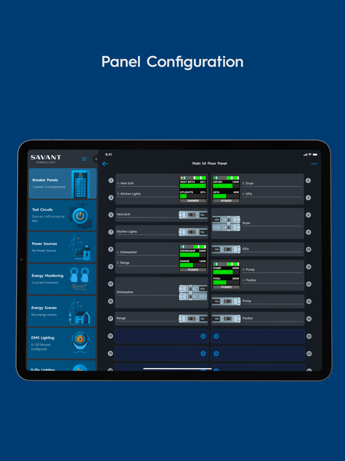 Savant Power and Light