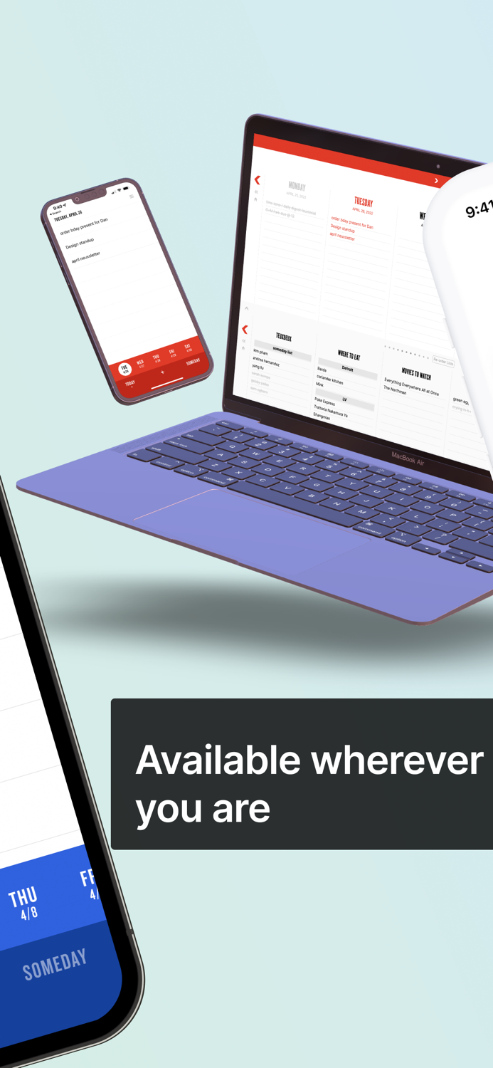 TeuxDeux Daily Checklist To Do