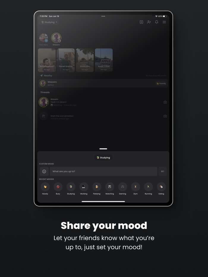 Howdy - Chats and Group Stories