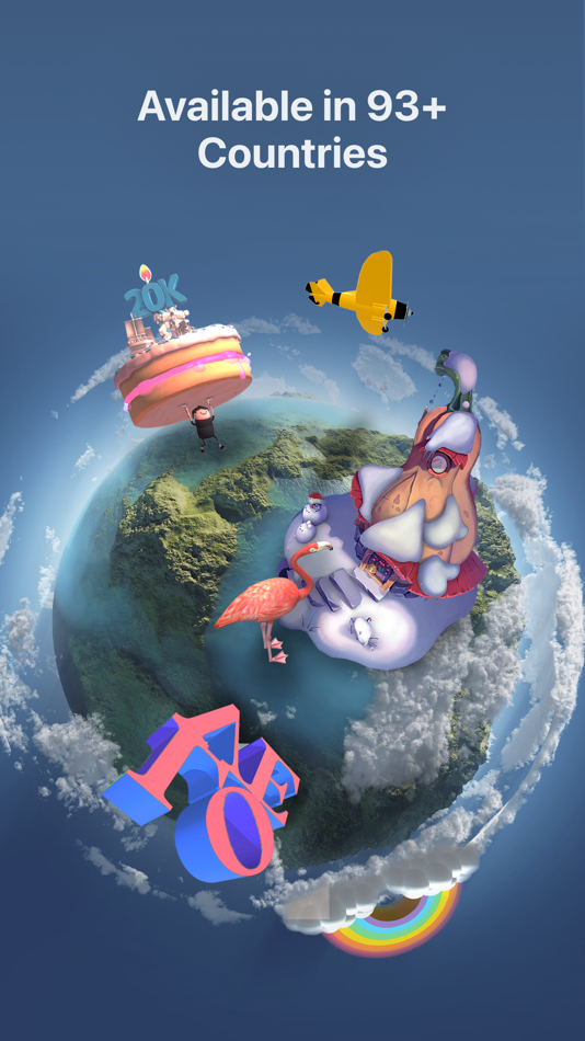 #9. Planet XR:Air Message™AR World (iOS) 由: Planet XR Inc.