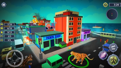 Tiger Rampage-Giant 3D Monster Screenshot