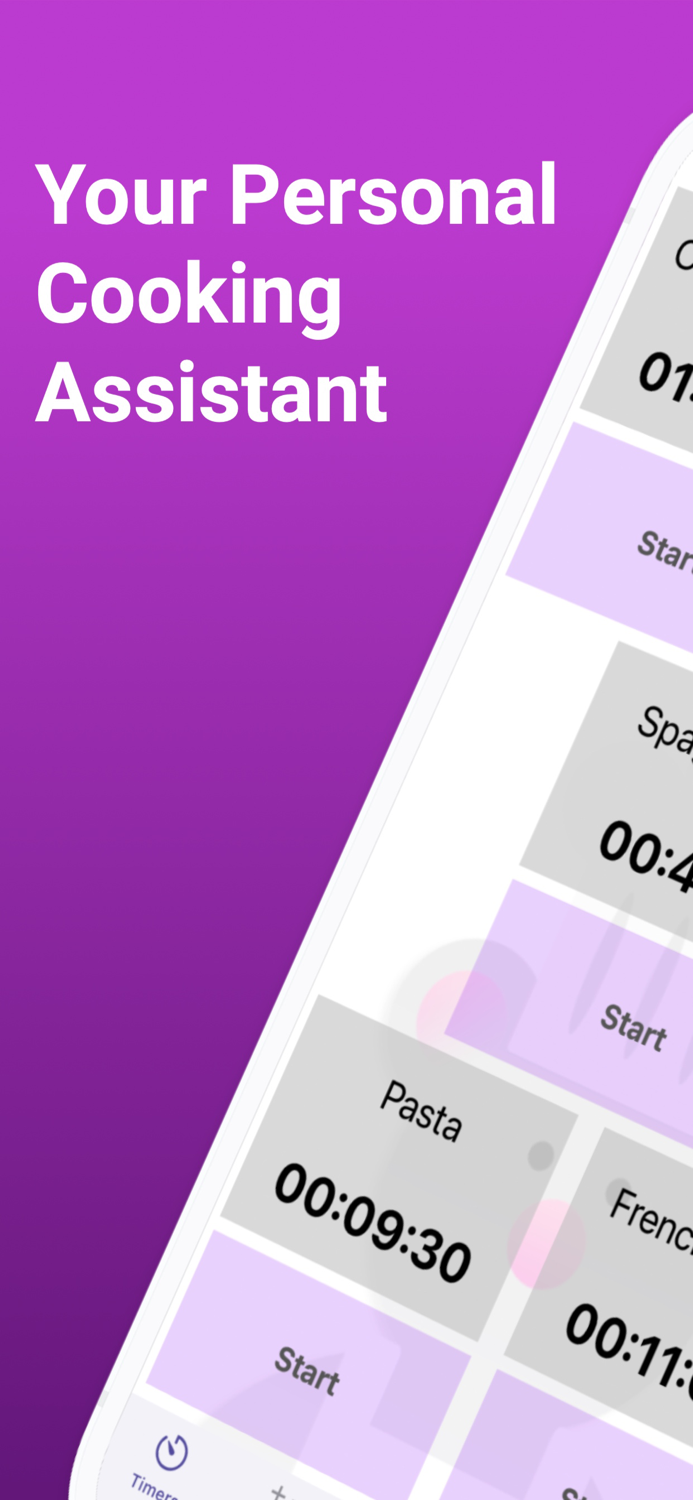 Sous Chef  Timers and Recipes