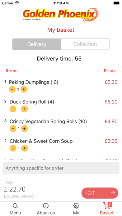 Golden Phoenix Cheshunt Screenshot