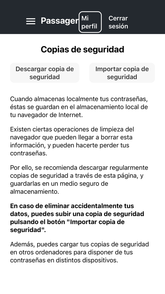 #2. Passager Password Manager (iOS) By: Oriol Egea