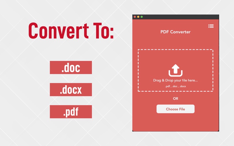 PDF To Word - File Converter ' Screenshot