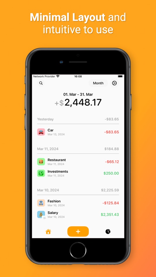 #1. MinimaFinance (iOS) 由: Luca Becker