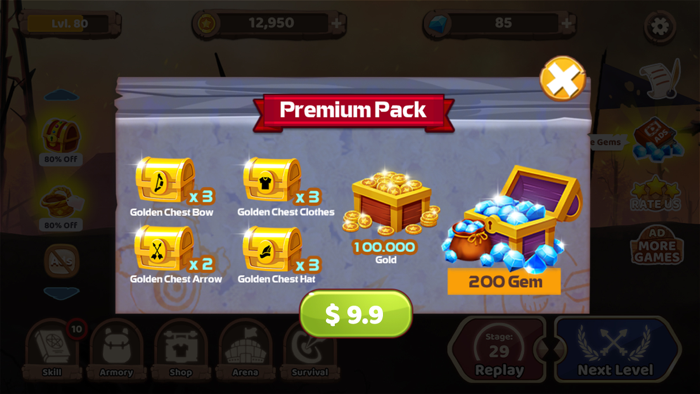 Mr. Archers Archery game