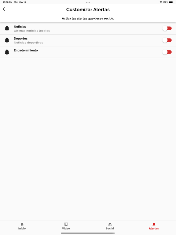 App screenshot