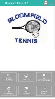 bloomfield tennis club iphone screenshot 3