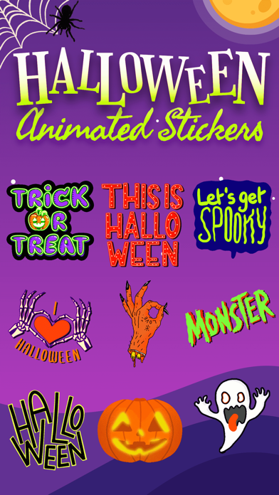 Halloween: Animated Stickers Screenshot