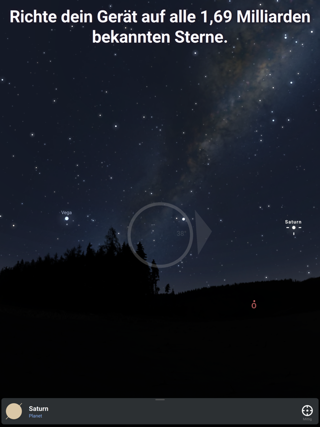 ‎Stellarium Mobile：Sternenkarte Screenshot