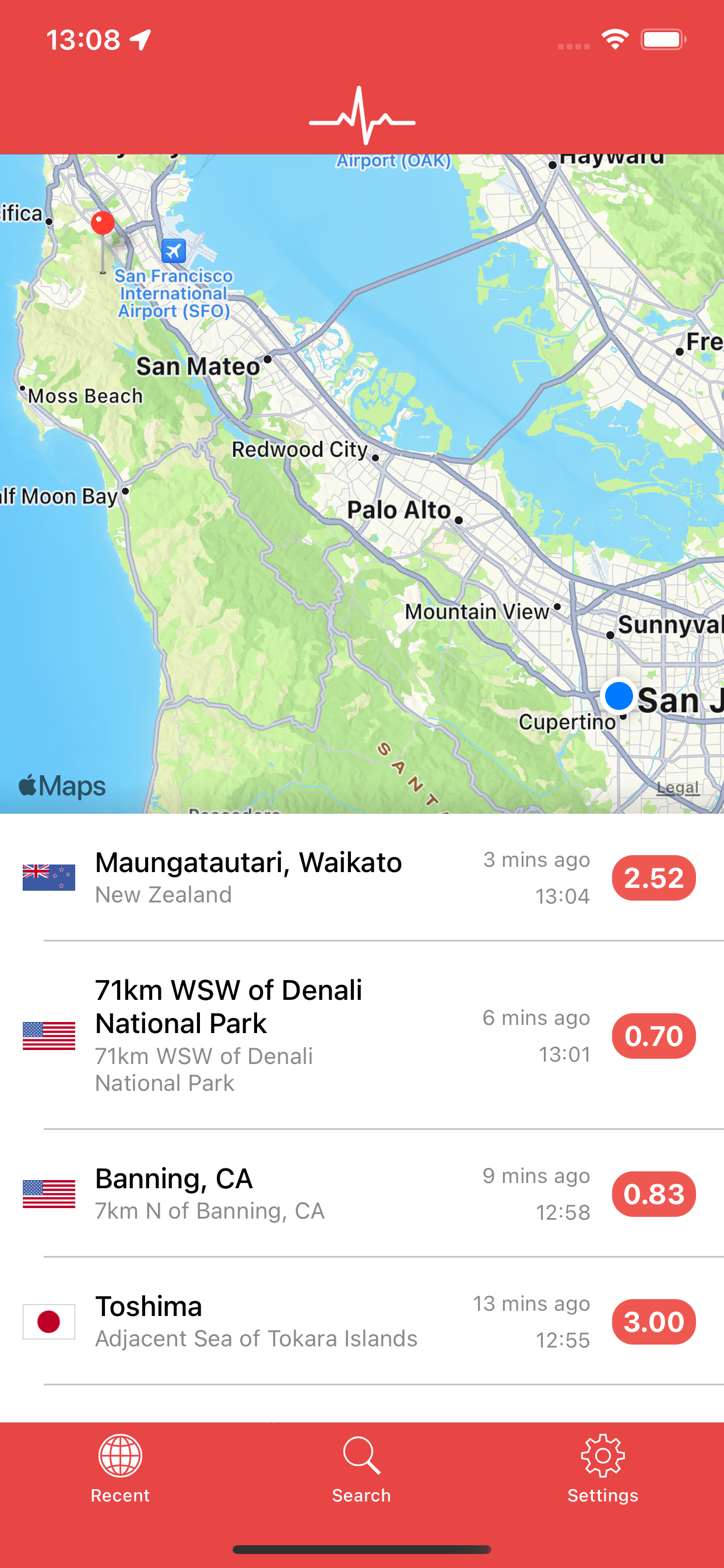 My Earthquake Alerts Pro