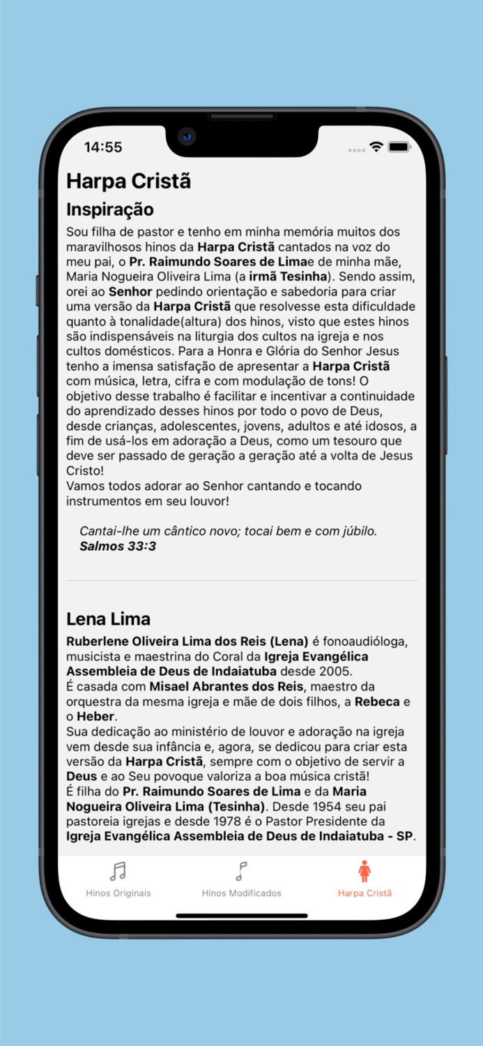 Harpa Cristã em Sib