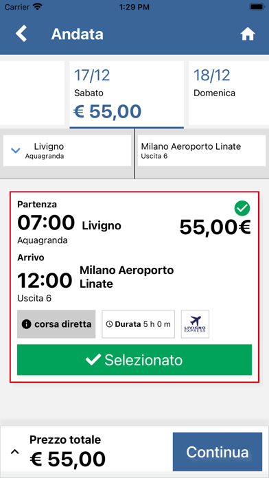 Livigno Express Screenshot